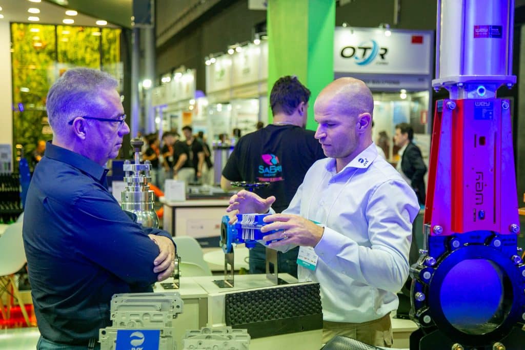 Mitarbeiter von JVK auf der Exposibram 2026
